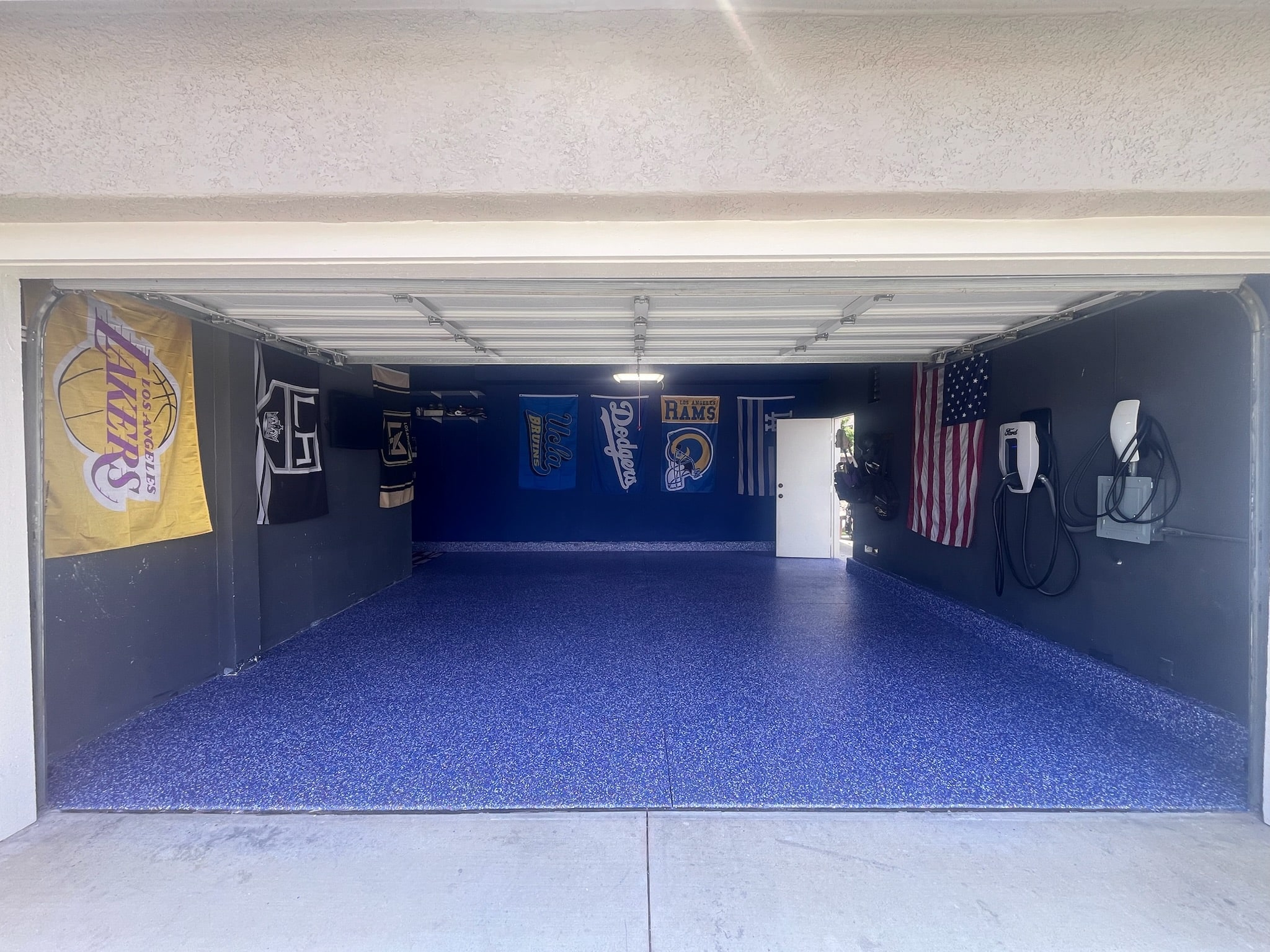 Five Star Epoxy full-broadcast flake garage floor