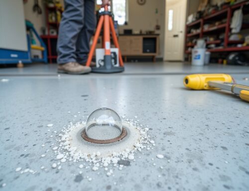 Fixing Moisture Blisters in Woodland Hills Garage Epoxy