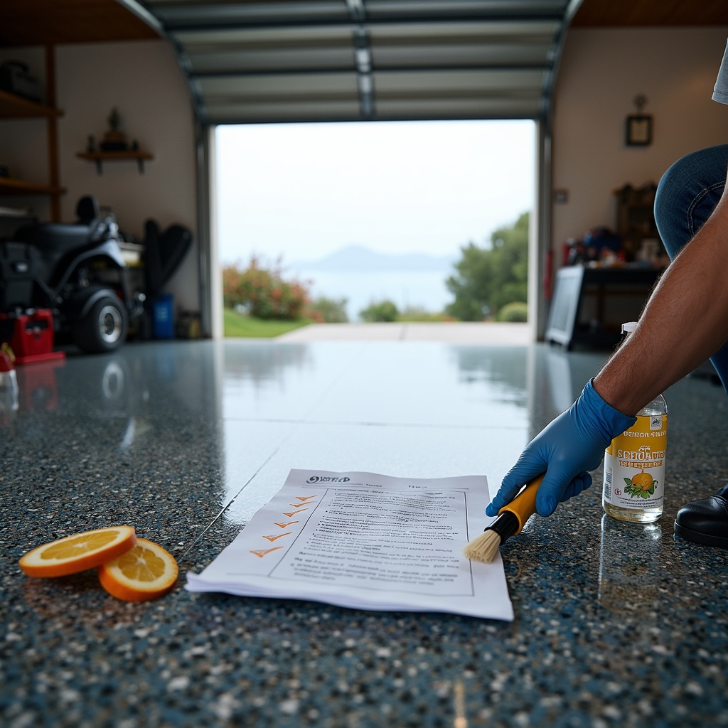 Fixing Tire Marks on Garage Floor Epoxy: Malibu Guide