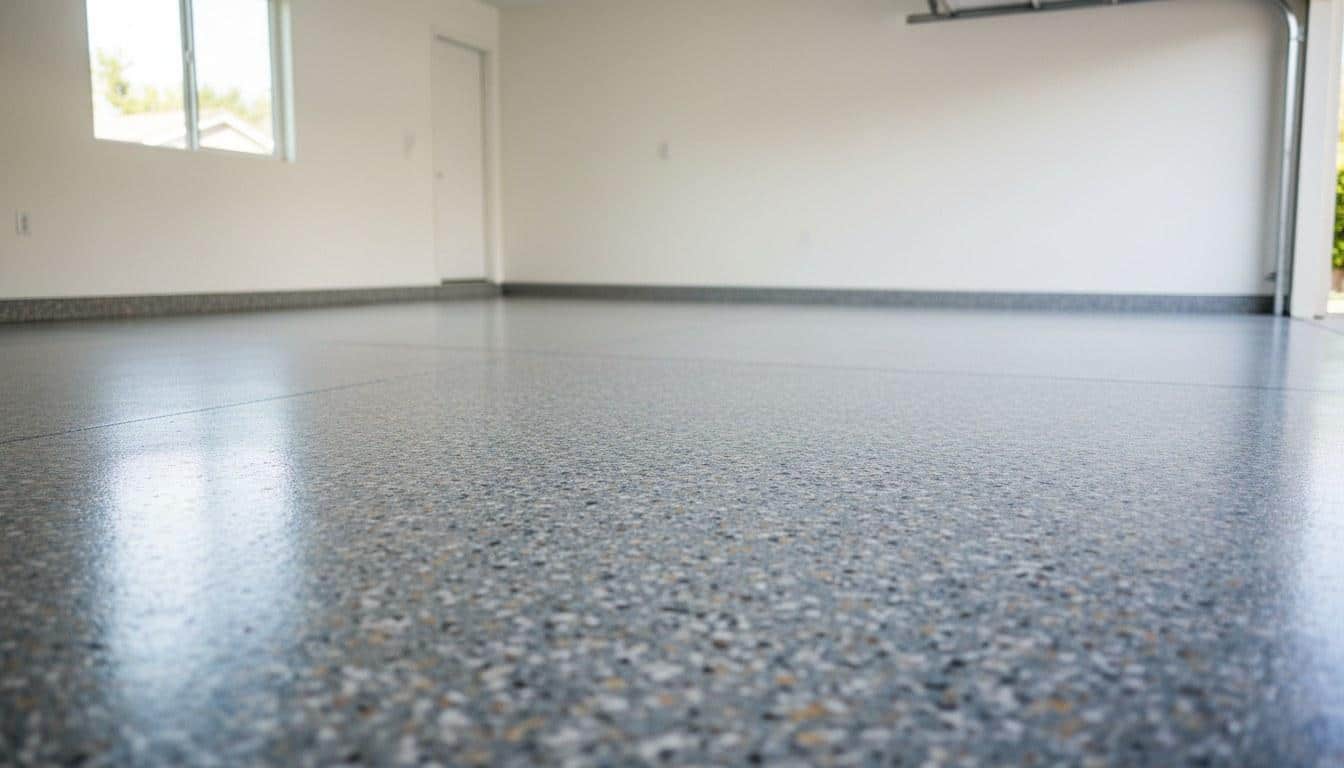 Flake & Chip Epoxy Flooring in Northridge — Five Star Epoxy & Coatings