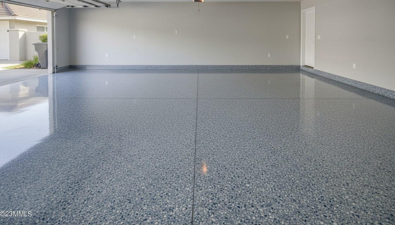 Flake & Chip Epoxy Flooring in Northridge — Five Star Epoxy & Coatings